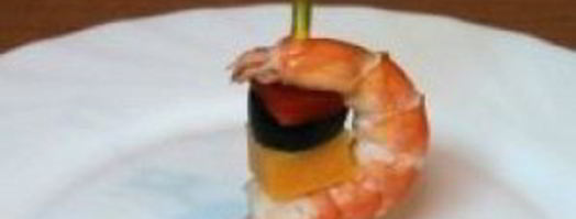 канапе из мяса и овощей. Шаг 5