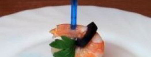 канапе из мяса и овощей. Шаг 8