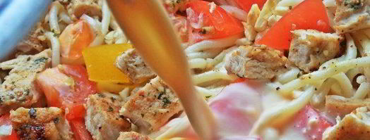 канапе из спагетти. Шаг 12