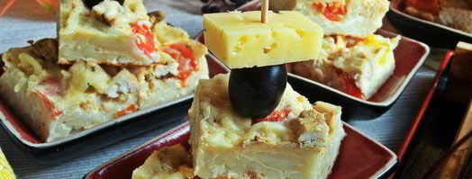 канапе из спагетти. Шаг 20