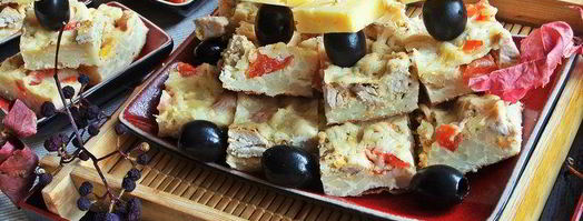 канапе из спагетти. Шаг 21