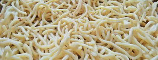 канапе из спагетти. Шаг 4