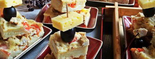 канапе из спагетти. Шаг 22