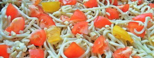 канапе из спагетти. Шаг 7