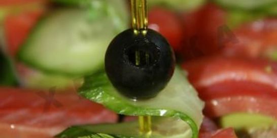 Канапе Лодочка