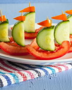 Канапе на детский день рождения