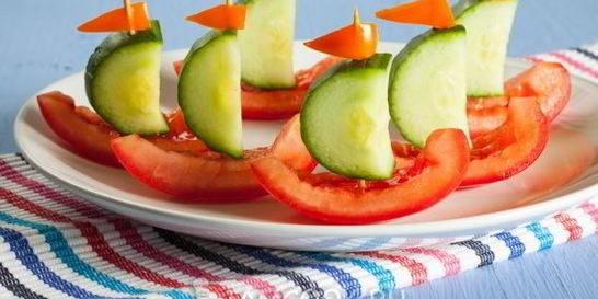 Канапе на детский день рождения