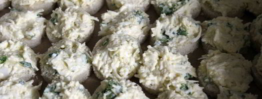 канапе с кальмаром. Шаг 4