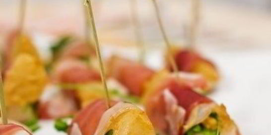 Канапе с хамоном