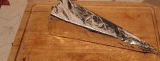 канапе с колбасой и сыром. Шаг 3