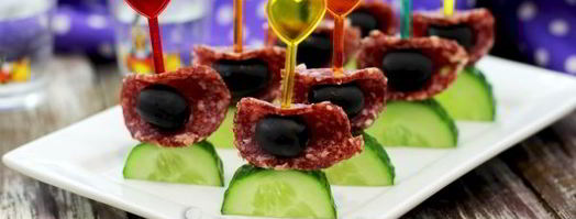 канапе с огурцом. Шаг 9