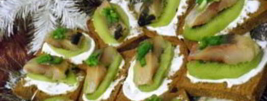 канапе с селедкой и картошкой. Шаг 5