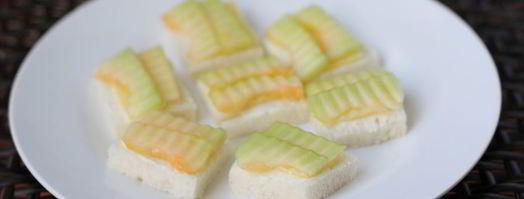 канапе с сыром и дыней. Шаг 6