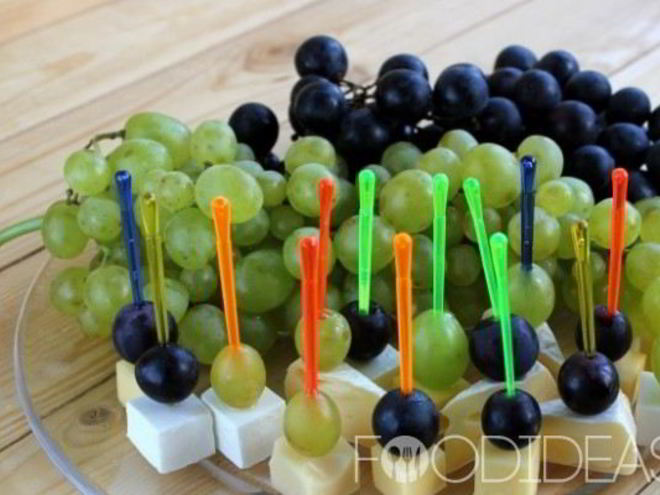 Рецепт канапе с сыром