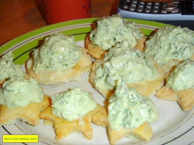 Рецепт канапе тарталетки