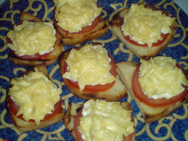 Рецепт канапе весна