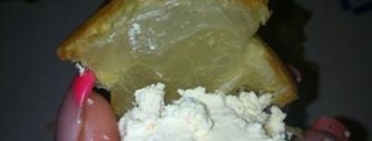 канапе звезды с лососем. Шаг 5