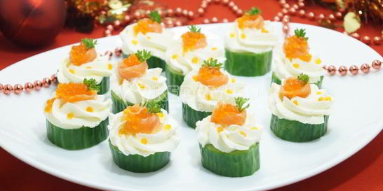 Новогоднее канапе