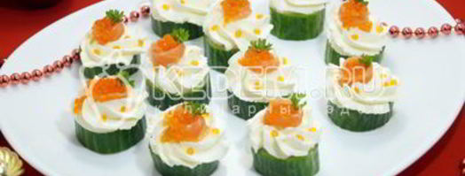 новогоднее канапе. Шаг 7