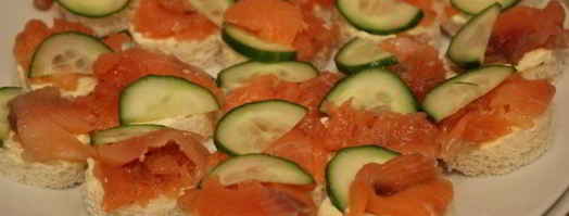 праздничные канапе с форелью. Шаг 4