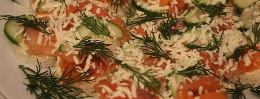 праздничные канапе с форелью. Шаг 5