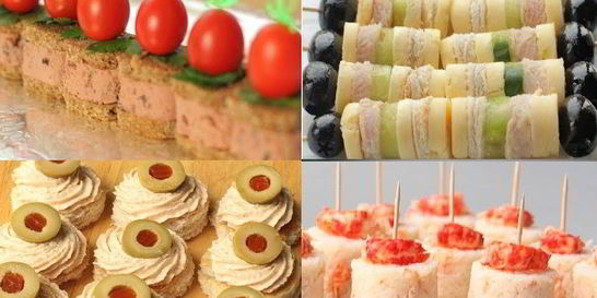 Простые канапе