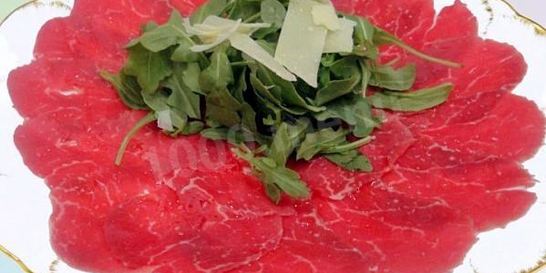 Карпаччо из говядины