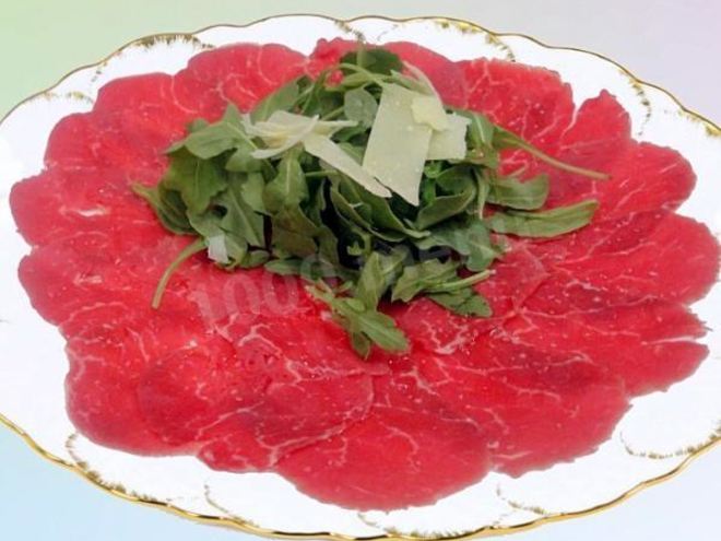 Рецепт карпачча из говядины