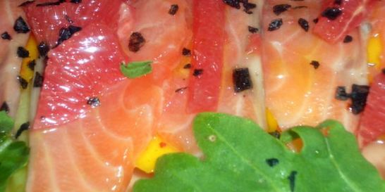 Карпаччо из лосося