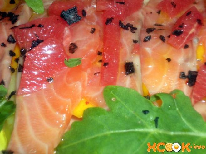 Рецепт карпачча из лосося