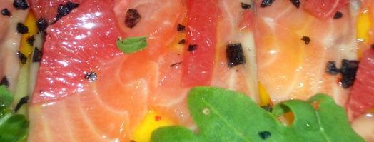 карпаччо из лосося. Шаг 6