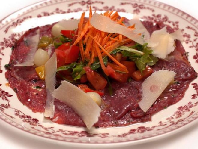 Рецепт карпачча