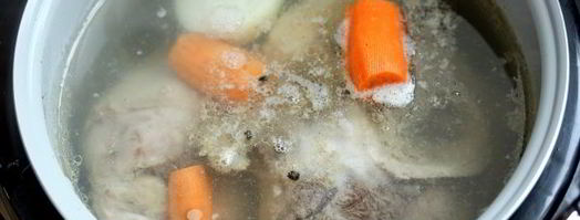 индюшино-говяжий холодец в мультиварке. Шаг 7