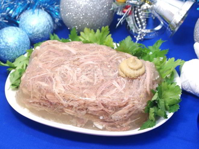 Рецепт холодца домашнего