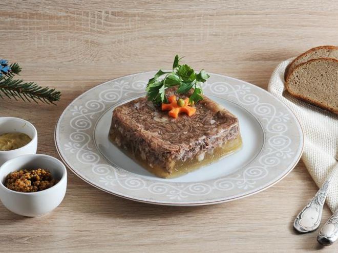 Рецепт холодца из двух видов мяса