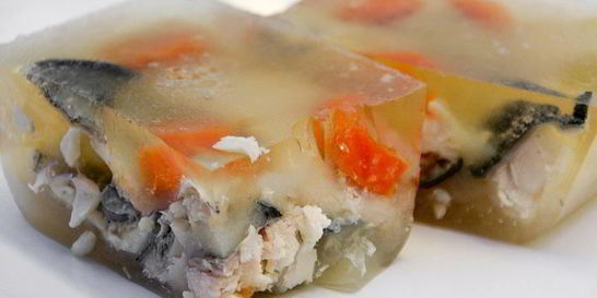 Холодец из головы сома