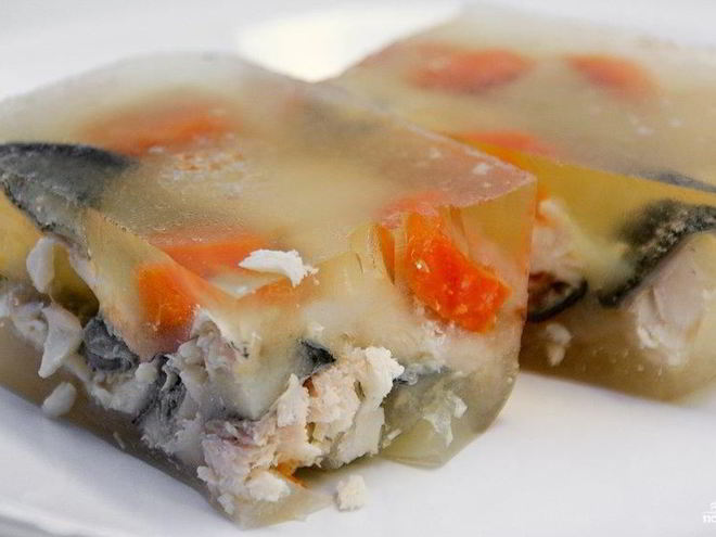 Рецепт холодца из головы сома