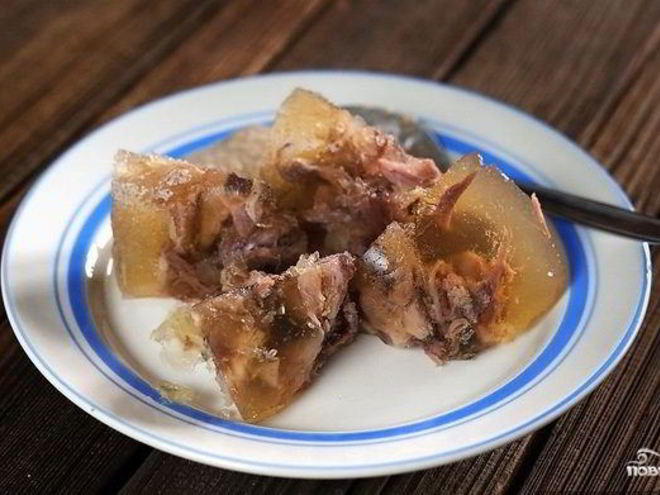 Рецепт холодца из говядины и курицы
