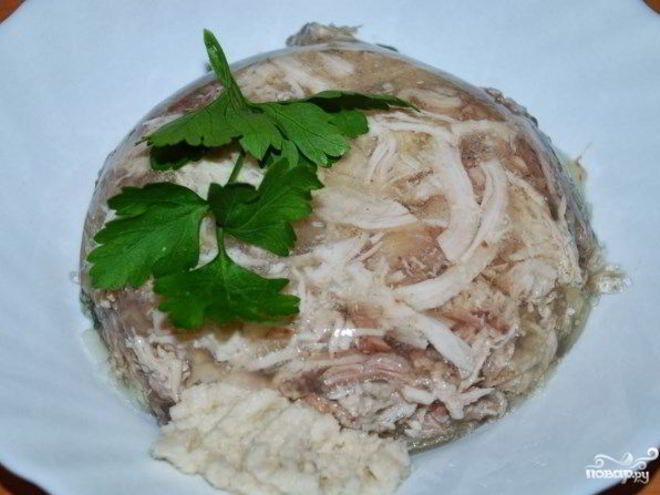 Рецепт холодца из индейки в мультиварке редмонд