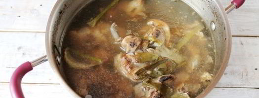 холодец из куриных желудков и свиных ножек. Шаг 5