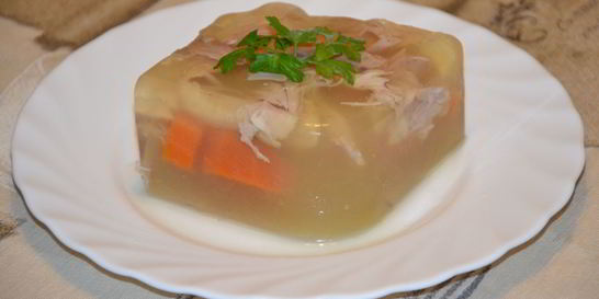 Холодец из курицы без желатина