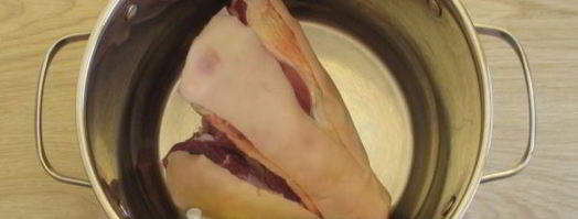 холодец из свиной рульки и курицы. Шаг 7