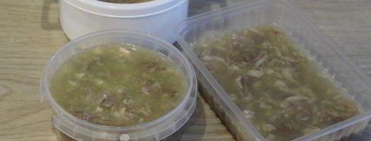 холодец из свиной рульки и курицы. Шаг 16