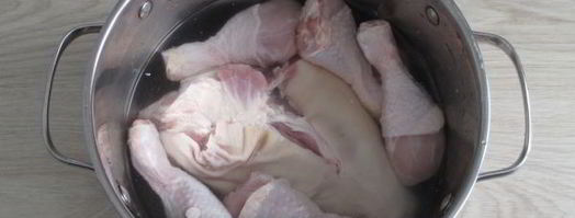 холодец из свиной рульки и курицы. Шаг 10