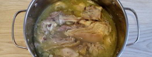 холодец из свиной рульки и курицы. Шаг 12