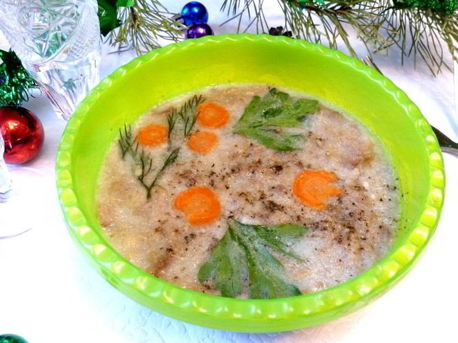 Рецепт холодца из утки и индейки