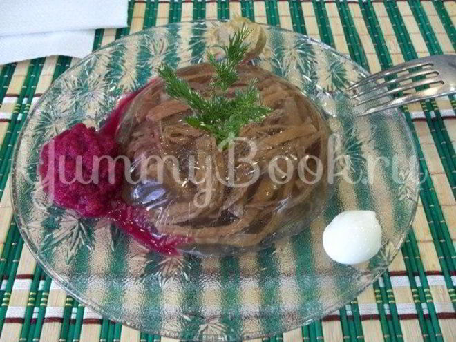 Рецепт холодца порционного