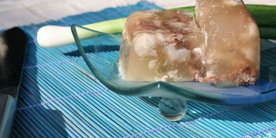 Холодец со свинины