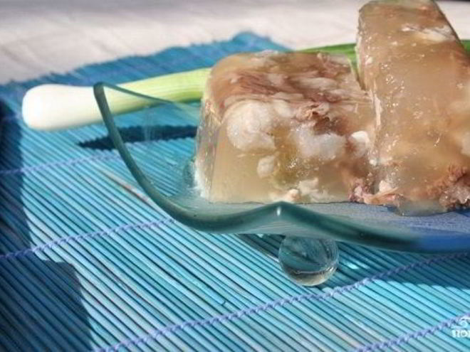 Рецепт холодца со свинины