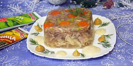 Холодец в мультиварке